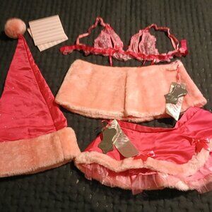 4 pc Victoria Secret Sexy Things Santa